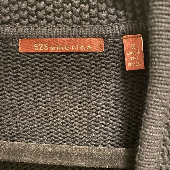 Anthropologie 525 America Short Sleeve Button Down Knit Cardigan - Picture 2 of 10